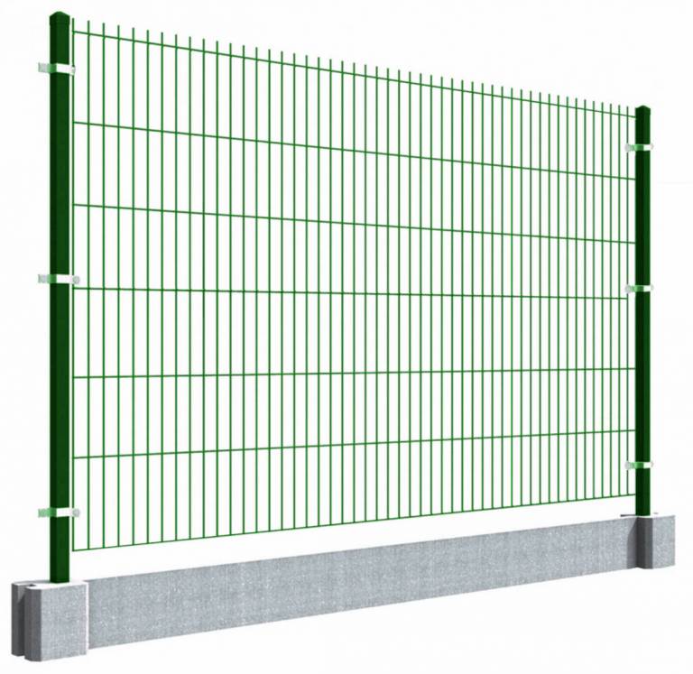 Panel ogrodzeniowy 2D 173cm 4mm Zielony (RAL 6005)